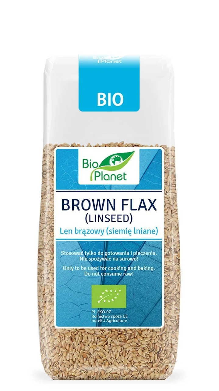 Brauner Flachs (Leinsamen) BIO 200 g - BIO PLANET
