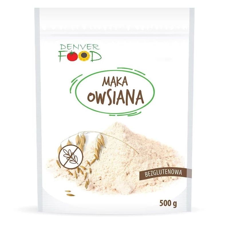 Glutenfreies Hafermehl 500 g - DENVER FOOD