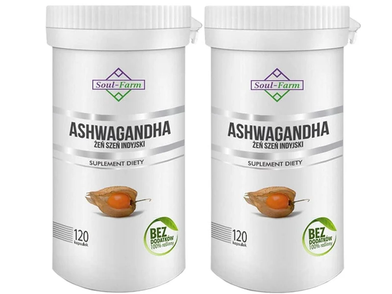 ASHWAGANDHA EXTRACT 60 KAPSELN (500 mg) - SOUL FARM