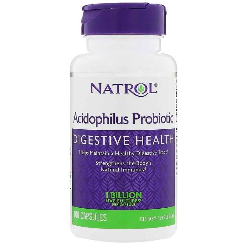 Natrol Acidophilus Probiotikum 100 Kapseln