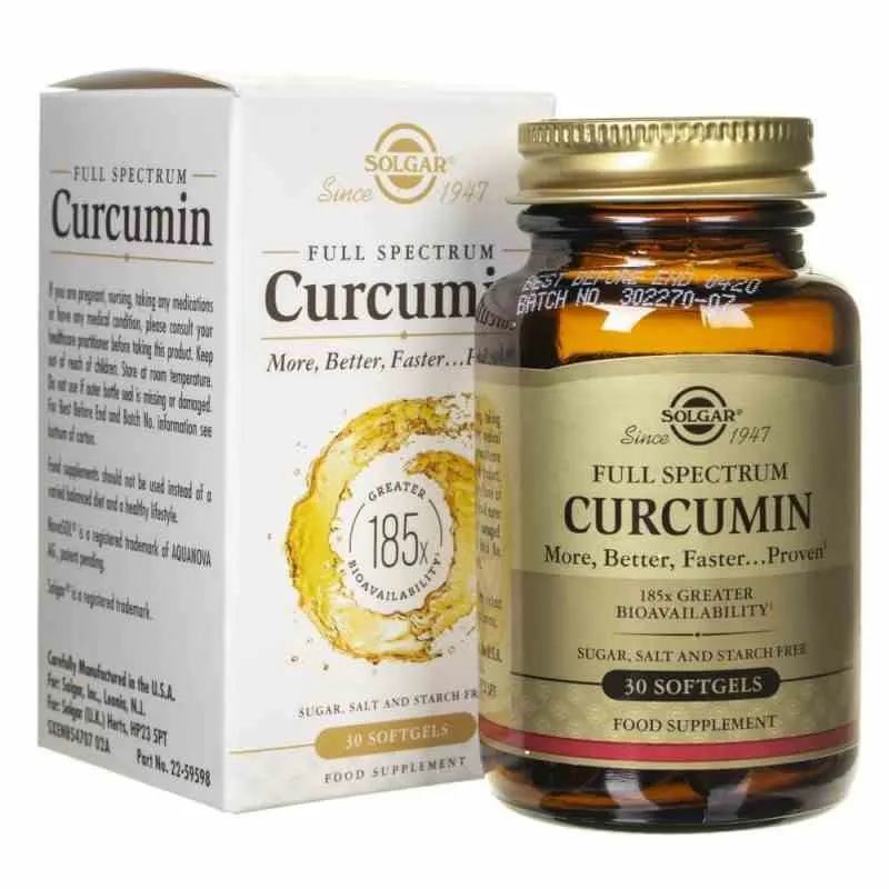 Solgar Curcumin Vollspektrum 30 Kapseln