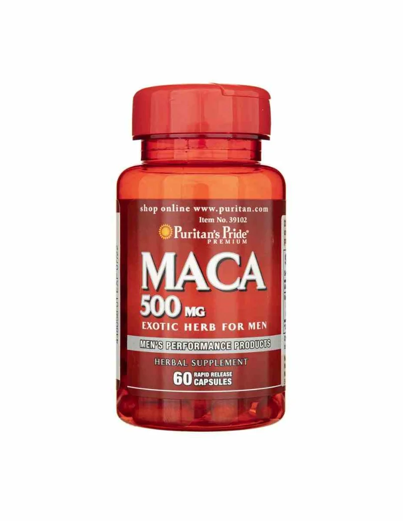 Puritan's Pride Maca 500 mg 60 Kapseln