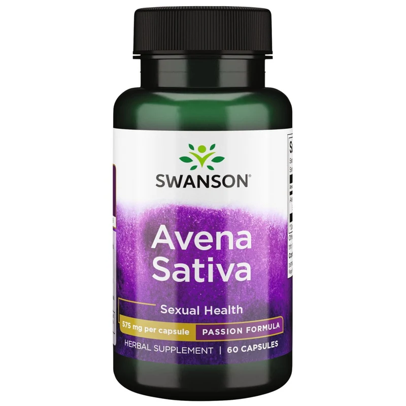 SWANSON Avena Sativa 575mg 60 Kapseln