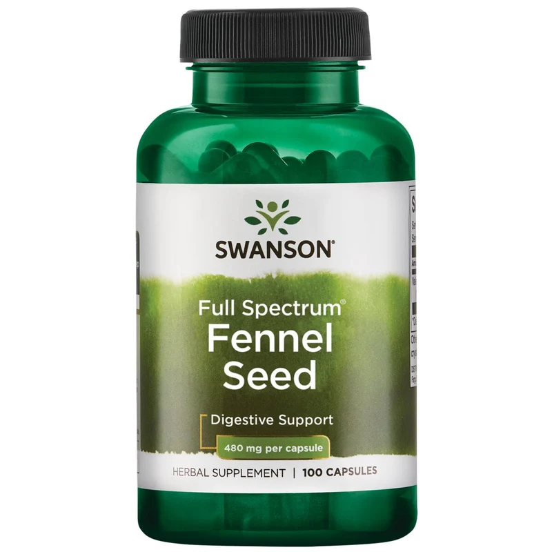 SWANSON FS Fenchelsamen 480mg 100 Kapseln