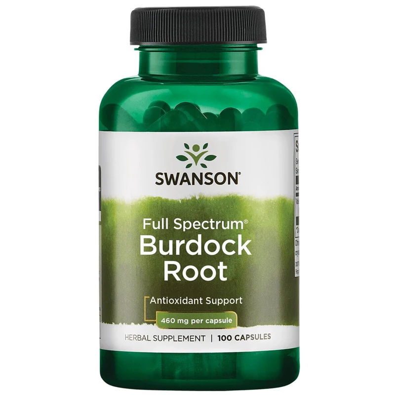 SWANSON FS Klettenwurzel 460mg 100 Kapseln