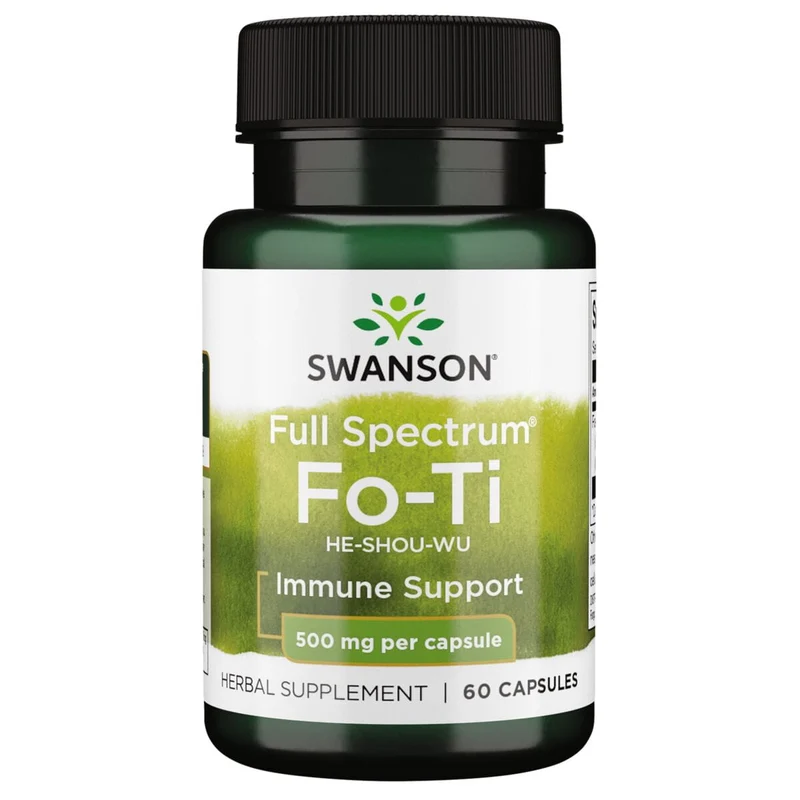 SWANSON FS Fo-Ti He-Shou-Wu 500mg 60 Kapseln