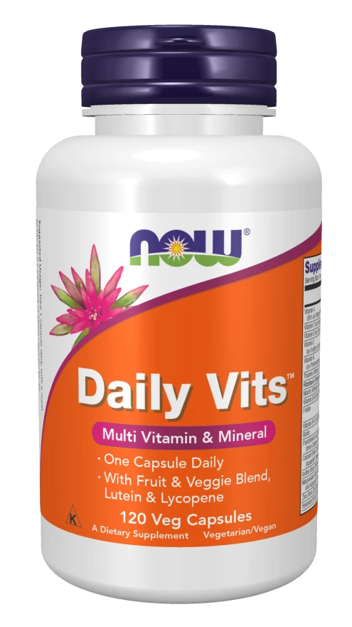 NOW FOODS Daily Vits - Vitamine und Mineralien (120 Kapseln)