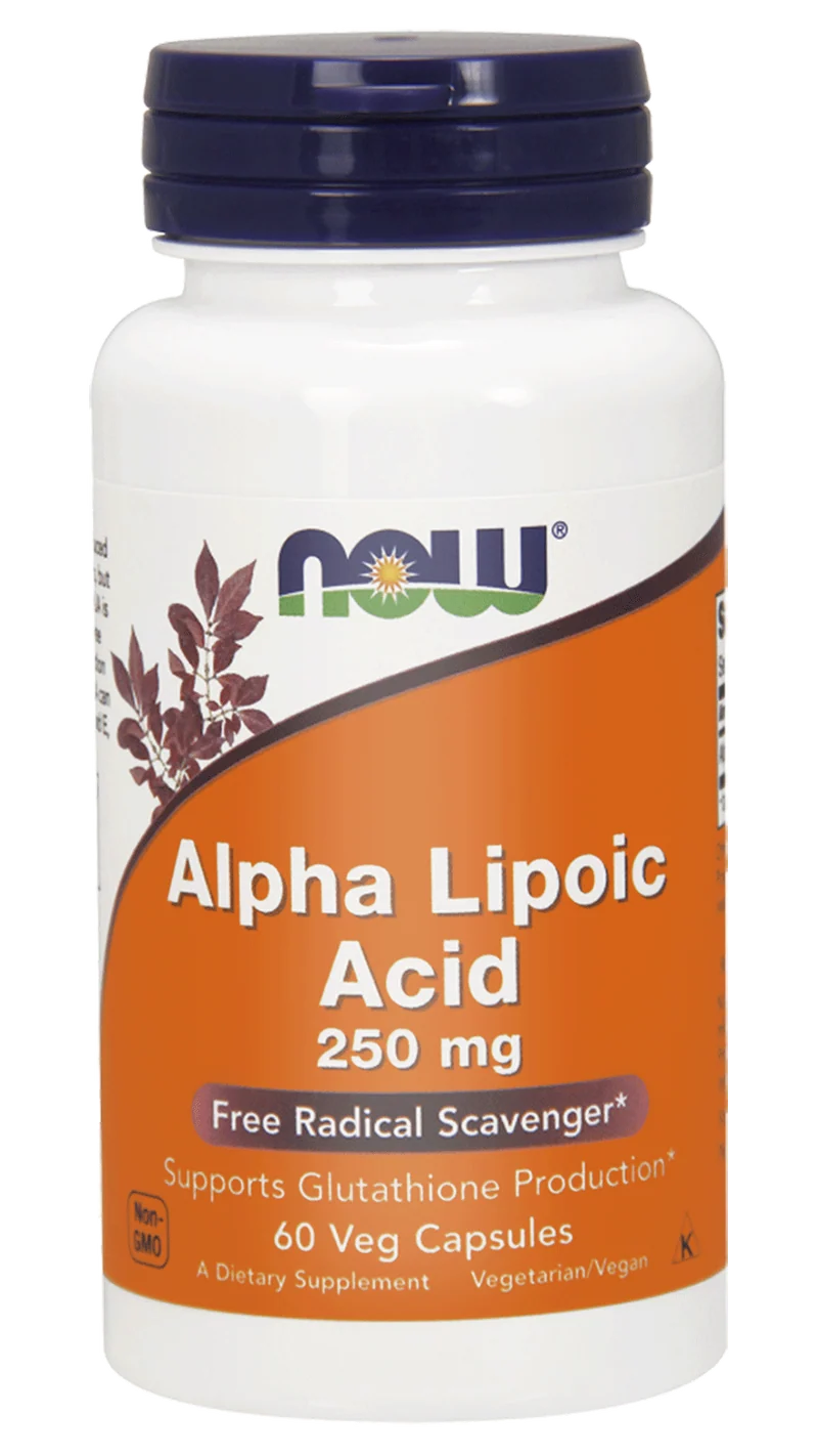 NOW FOODS Alpha-Liponsäure 250 mg (60 Kapseln)