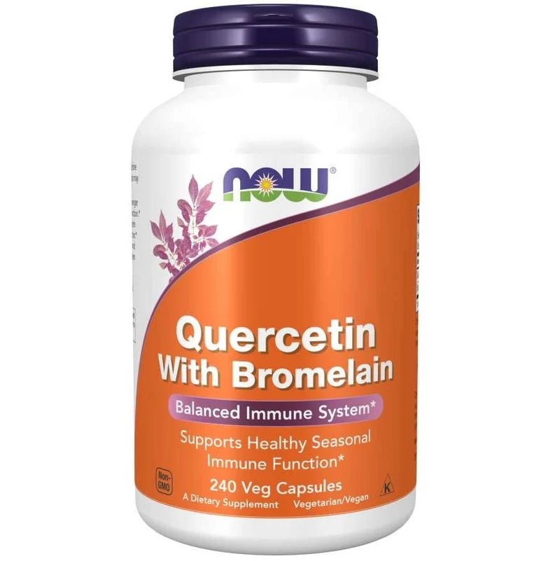 JETZT QUERCETIN W/BROMELAIN 240 Kapseln.