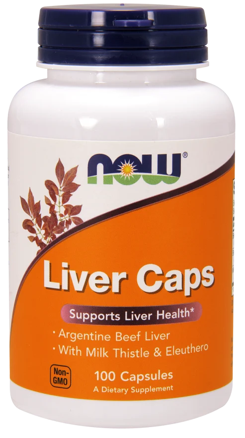 NOW LIVER CAPS EXTRACT (Leber) 100 Kapseln
