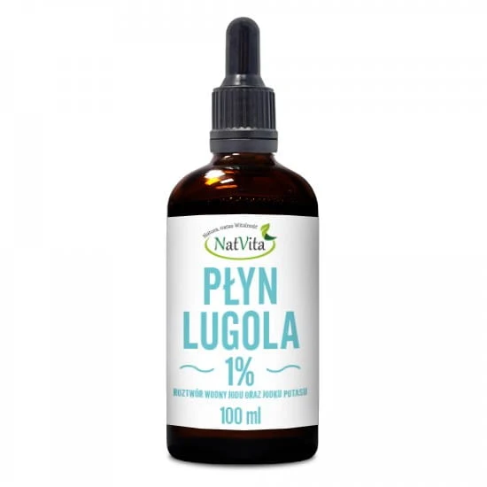 Lugola Flüssigkeit 1% 100 ml NATVITA
