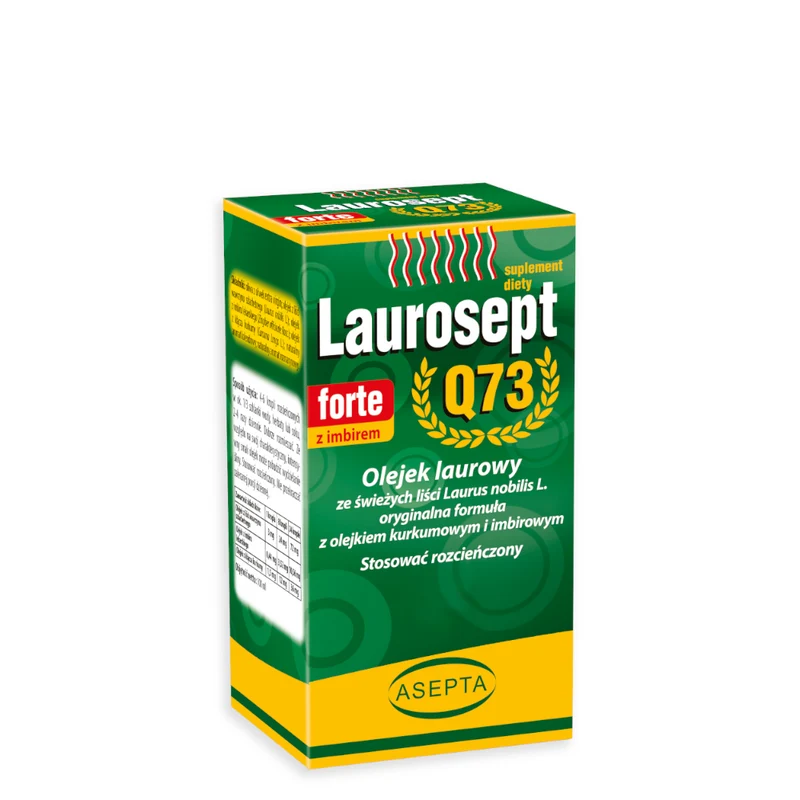 ASEPTA Laurosept FORTE Q73 30ml - Lorbeeröl + Kurkuma- und Ingweröl
