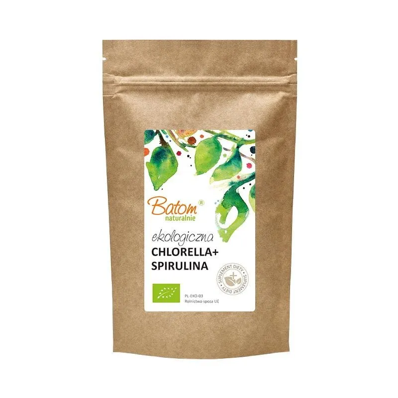 CHLORELLA + SPIRULINA BIO 500 TABLETTEN - BATOM