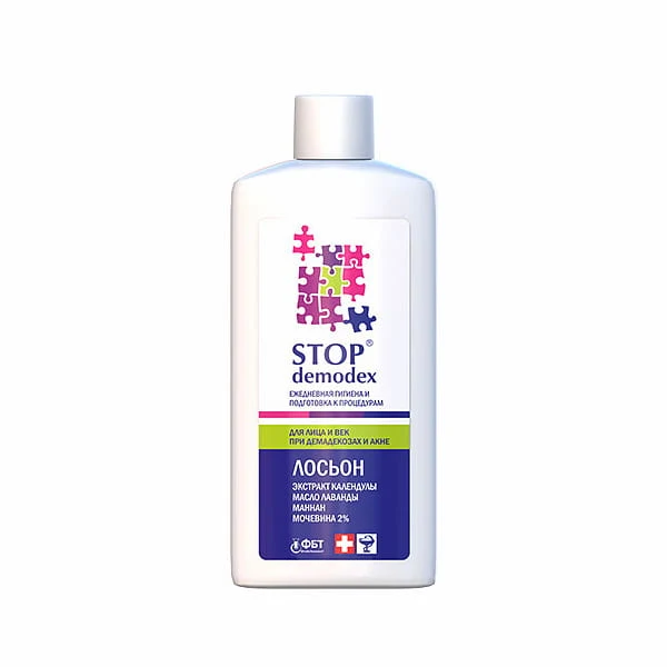 STOP DEMODEX Gesicht und Augenlid Tonic 150ml (Ukraine) GOLDEN PHARM