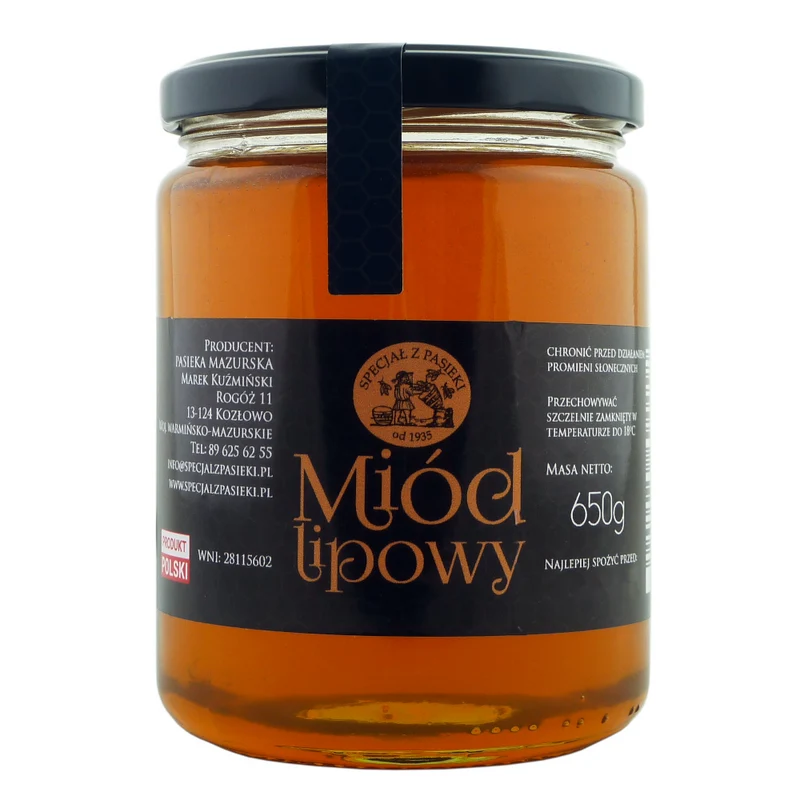 Lindenhonig 650g SPECIALISE Z PASIEKI