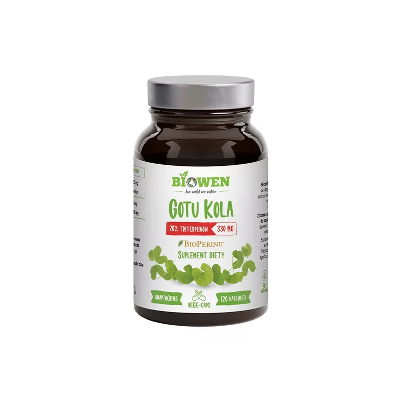 Gotu Kola - Asiatische Centella 20% Triterpene 120 Kapseln Biowen