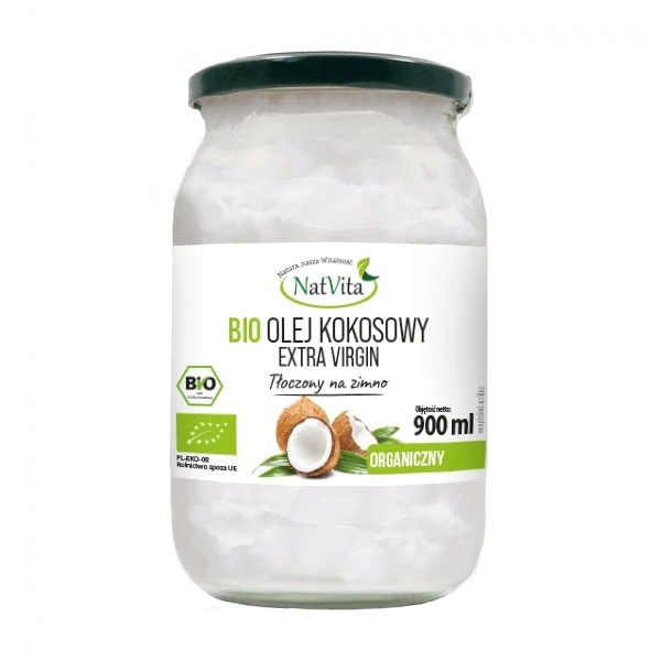 BIO Kokosnussöl Extra Vergine 900ml NatVita