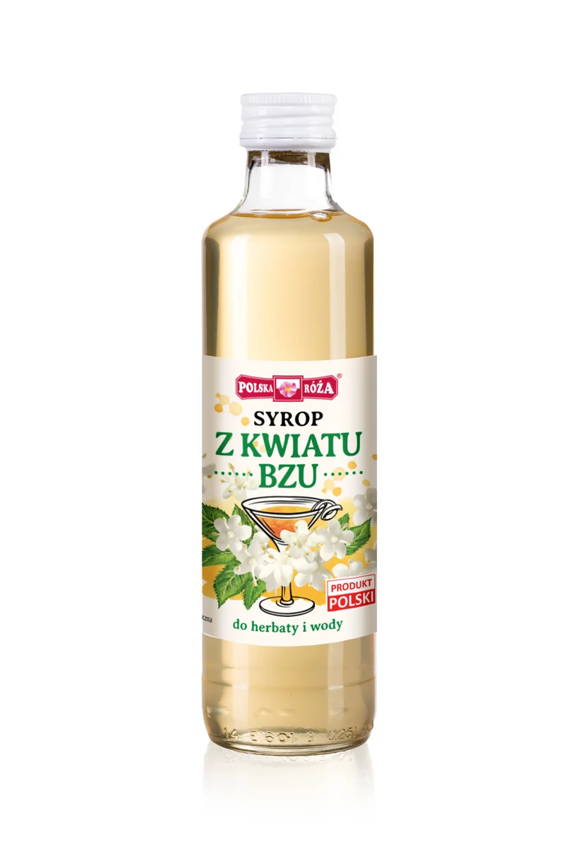 Holunderblütensirup 250ml (60% Auszug) POLSKA RÓŻA