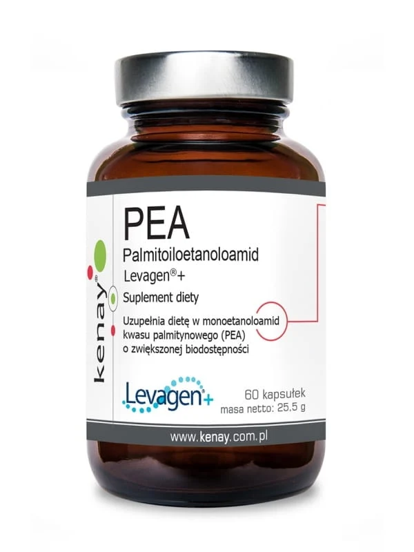 PEA Palmitoyl Ethanolamid Levagen®+ 350 mg 60 Kapseln KENAY