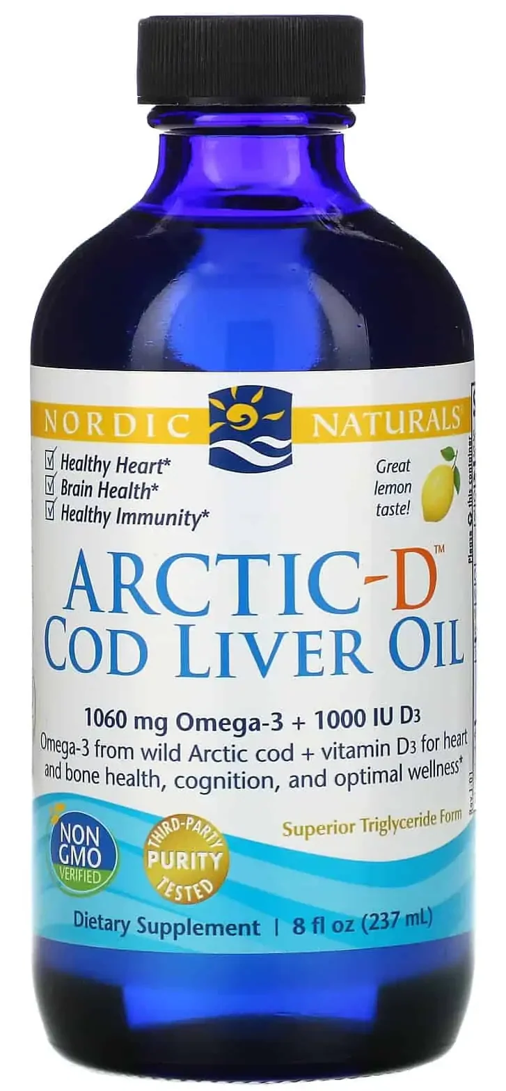 Arctic-D Lebertran 237 ml Nordic Naturals