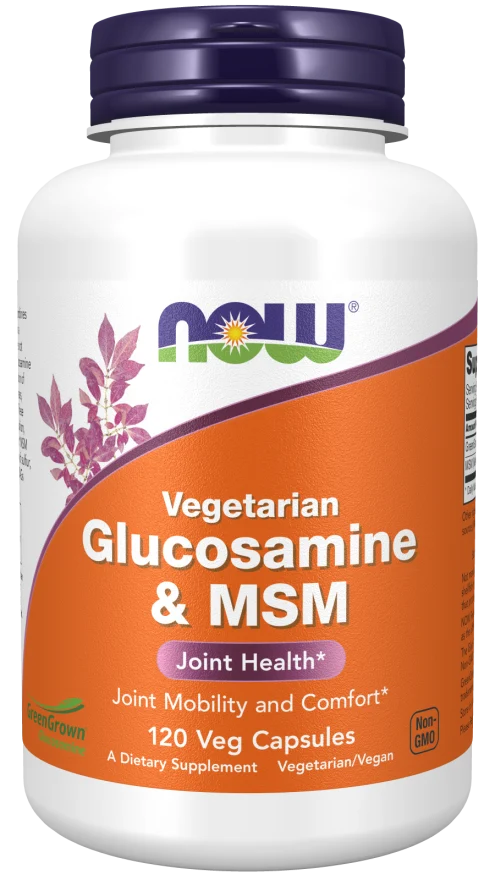 Vegetarisches Glucosamin & MSM 90 Kapseln NOW FOODS