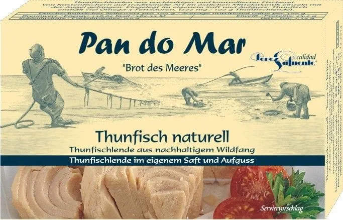 BONITO TUNA IN EIGENER SOCKE 120 g (90 g) - PAN DO MAR