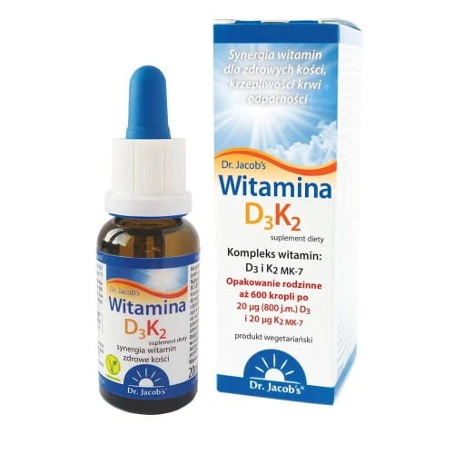 Vitamin D3K2 20ml Dr. Jacob's