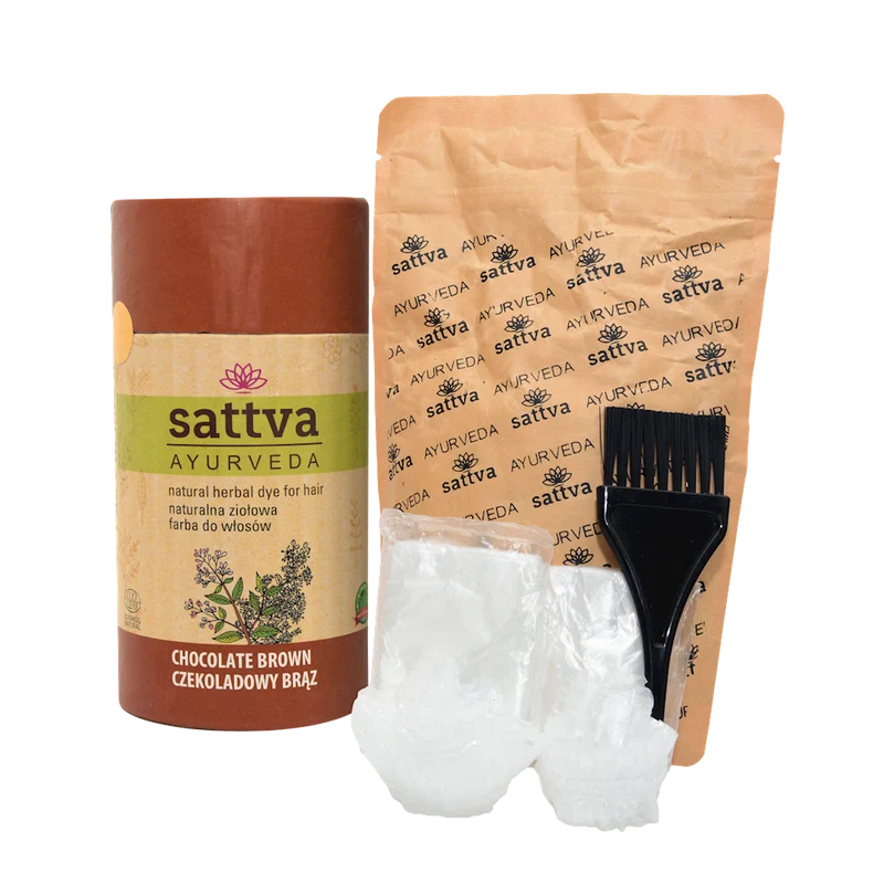 HENNA SCHOKOLADE BRONZE ECO 150 g - SATTVA