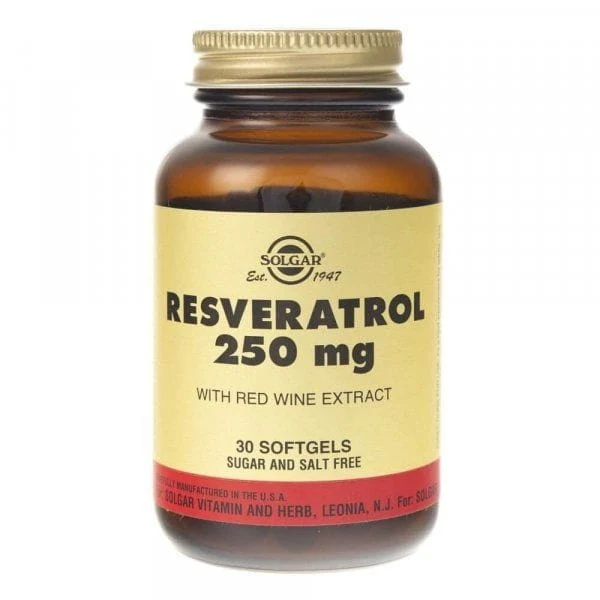 Resveratrol 250 mg 30 Kapseln Solgar