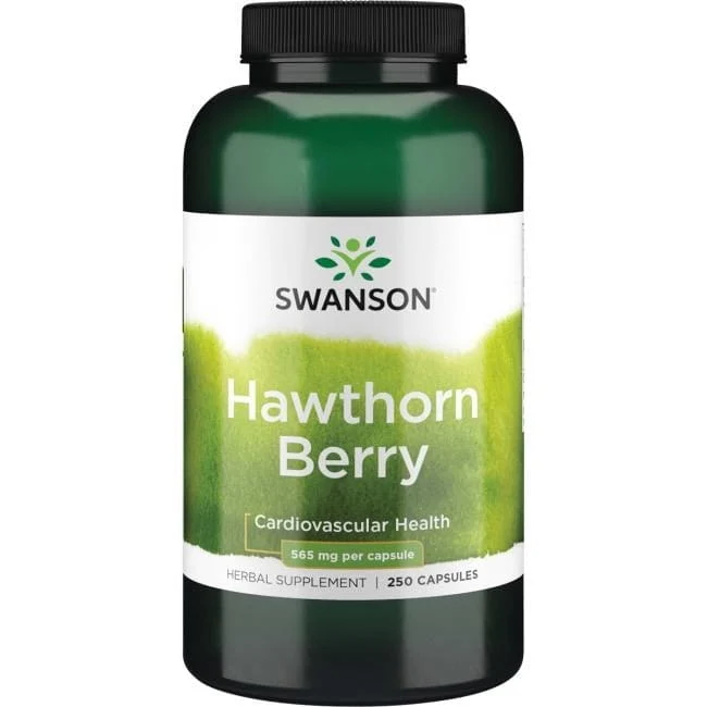 Weißdornbeere 565 mg 250 Kapseln Swanson