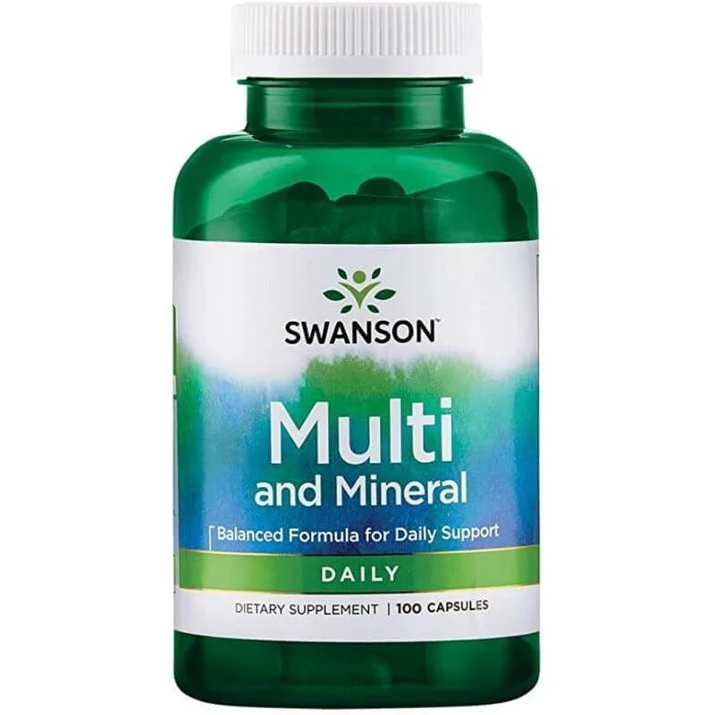 Multi und Mineral 100 Kapseln Swanson