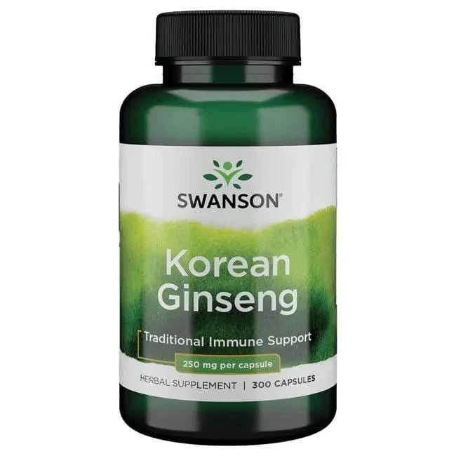 Ginseng - Ginseng 250 mg 300 Kapseln Swanson