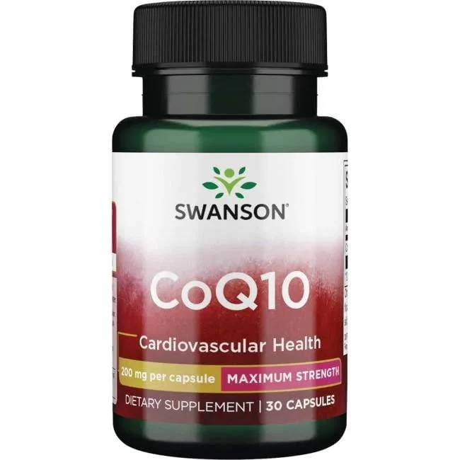 Coenzym Q10 200 mg 30 Kapseln Swanson