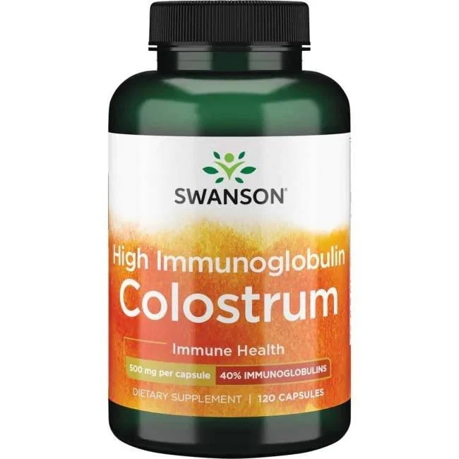 Colostrum Hoch GI 500 mg 120 Kapseln Swanson