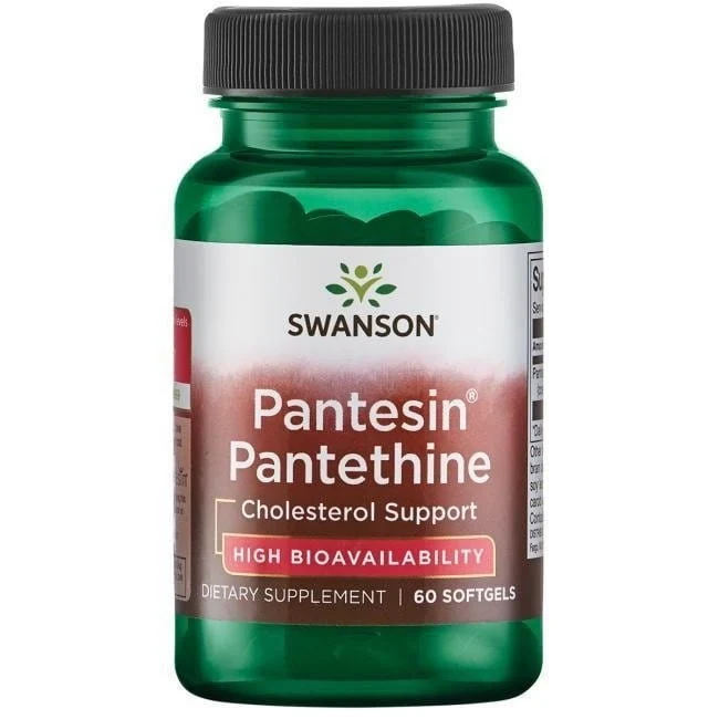 Pantesin Panthetin 300 mg 60 Kapseln Swanson