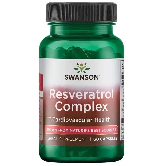 Resveratrol Komplex 60 Kapseln Swanson