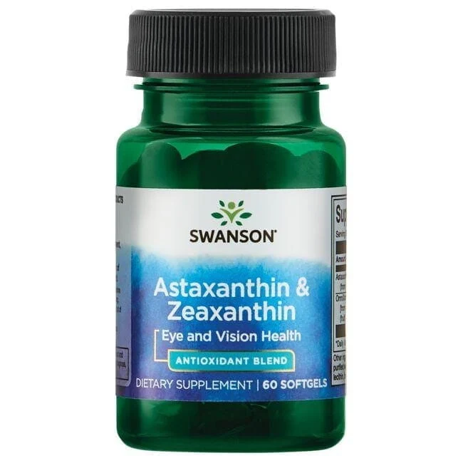 Astaxanthin & Zeaxanthin 60 Kapseln Swanson