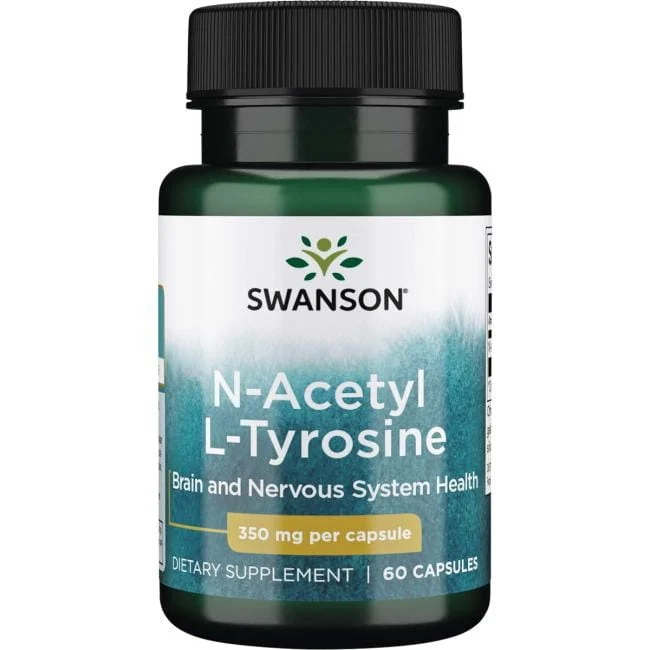 N-Acetyl L-Tyrosin 350 mg 60 Kapseln Swanson