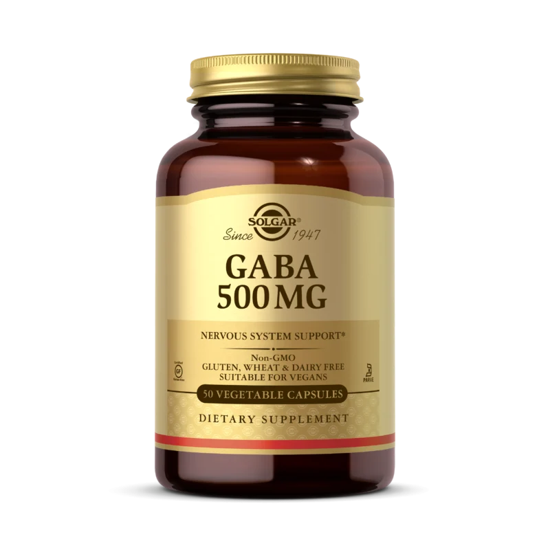 GABA 500 mg 50 Kapseln Solgar