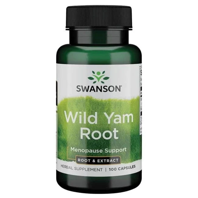 Wilde Yamswurzel 500 mg 100 Kapseln Swanson