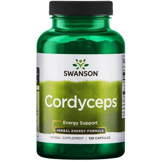 Cordyceps 600 mg 120 Kapseln Swanson