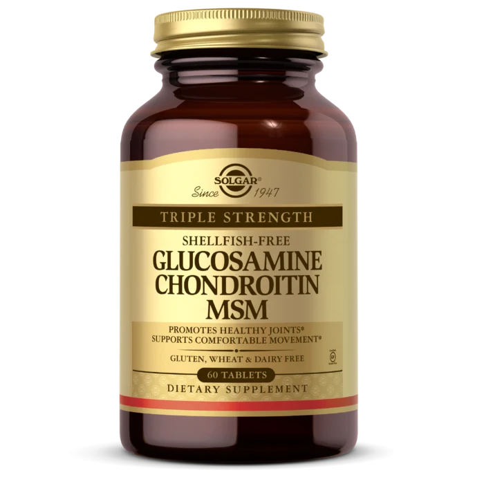 Glucosamin, Chondroitin und MSM 60 Tabletten Solgar