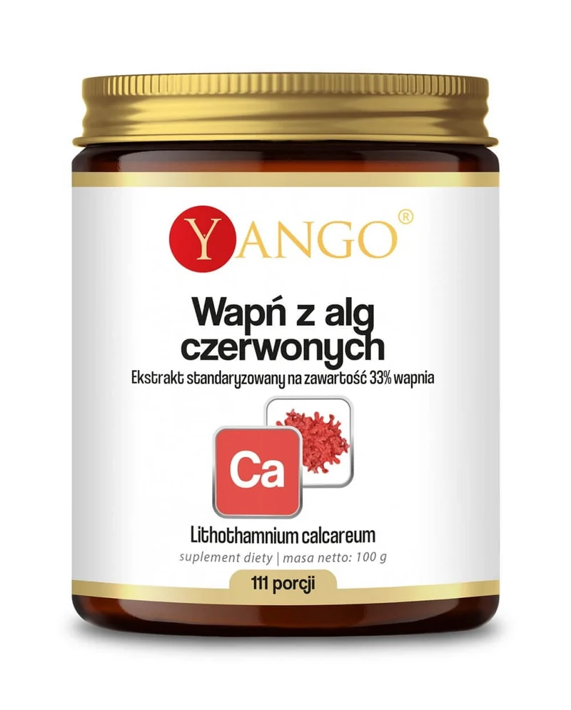 Kalzium aus Rotalgen 100 g Yango