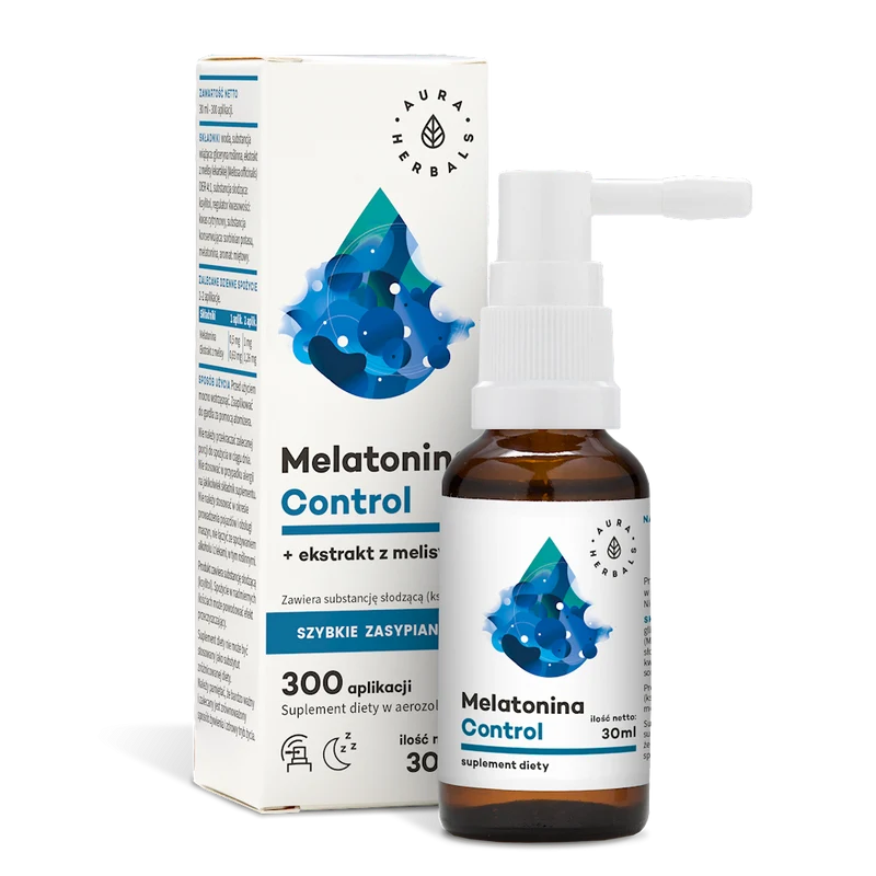 Melatonin Control + Melissenextrakt, Aerosol 30 ml