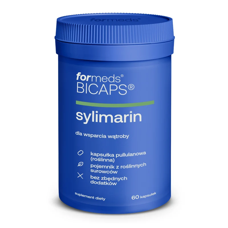 ForMeds Bicaps Sylimarin Distel und Cynarin aus Artischockenblättern 60 Kapseln