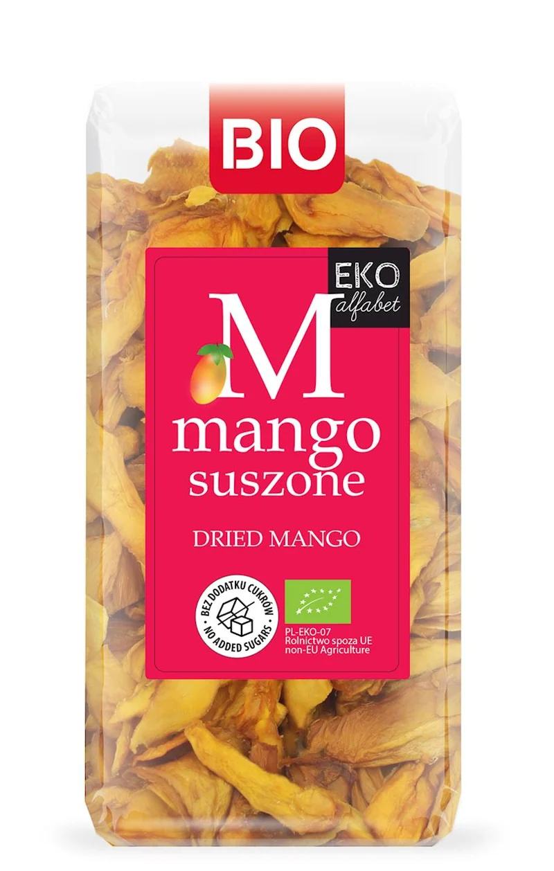 GETROCKNETER MANGO BIO 100 g - EKO ALFABET