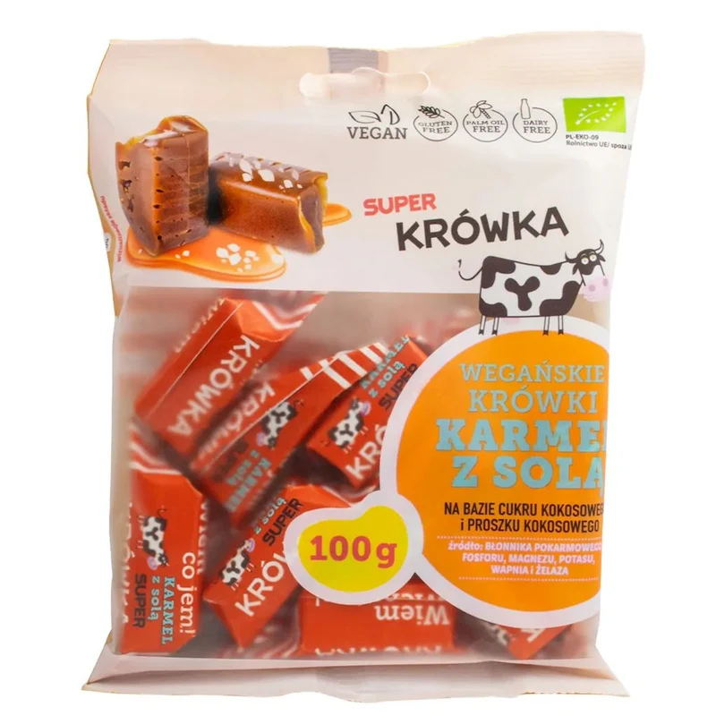 BIO 100 g - ME GUSTO Gesalzenes Karamell BIO 100 g - ME GUSTO (SUPER CROW)