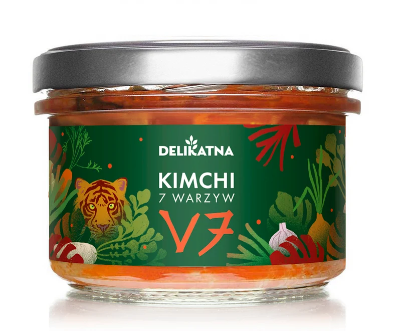 KIMCHI 7 GEMÜSE 200 g - Köstlich (SCOTTING)