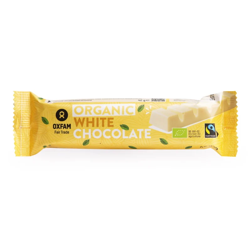 FAIR TRADE WEISSE SCHOKOLADE BATON BIO 42 g - OXFAM