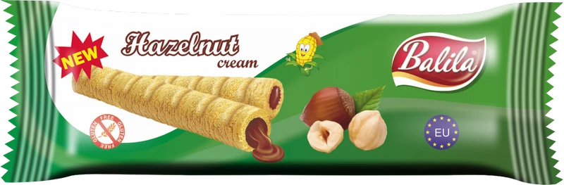 Glutenfreie Butternusskürbisröllchen mit Haselnusscreme 18 g - BALILA